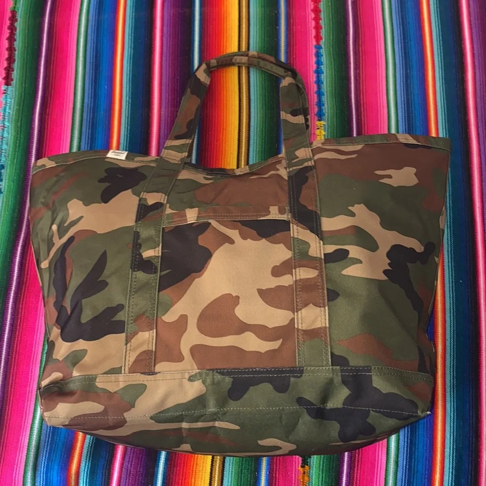 Herschel Supply Company Camouflage Camo Print Oversized Tote